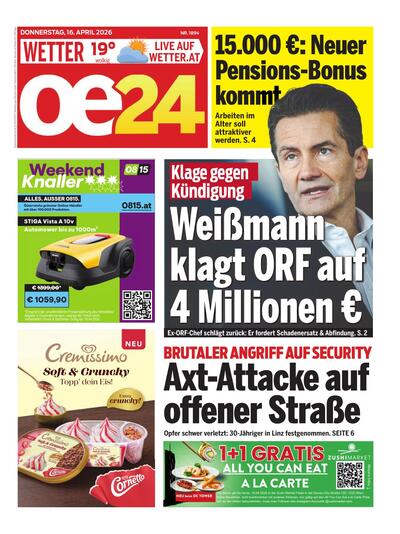 Hauptausgabe oe24