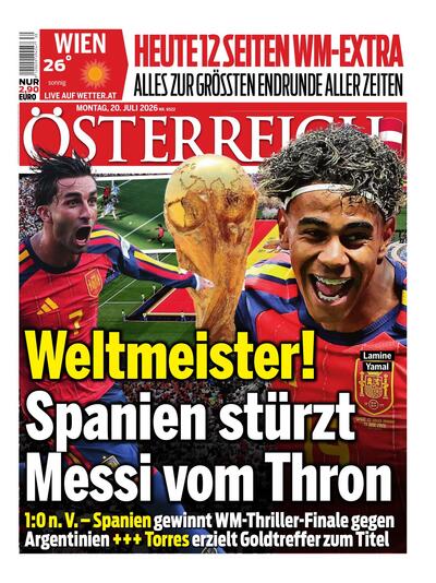 Sportbeilage 2026-07-20